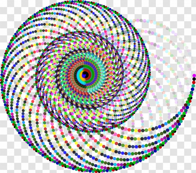 Spiral Circle Point Pattern - Symmetry - Tango Transparent PNG