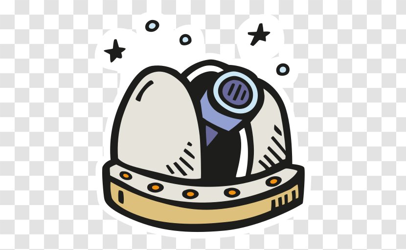 Clip Art Outer Space Telescope Astronomy - Spacecraft - Astronomer Cartoon Transparent PNG