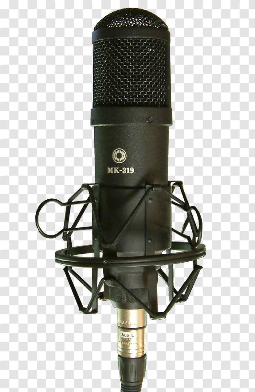 Microphone Oktava MK-319 Condensatormicrofoon TC-Helicon - Stands - Condenser Mic Transparent PNG