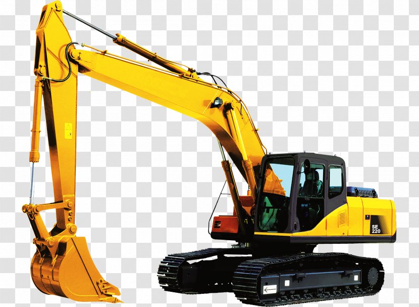 Excavator Shantui Heavy Equipment Hydraulics Bulldozer - Construction Transparent PNG