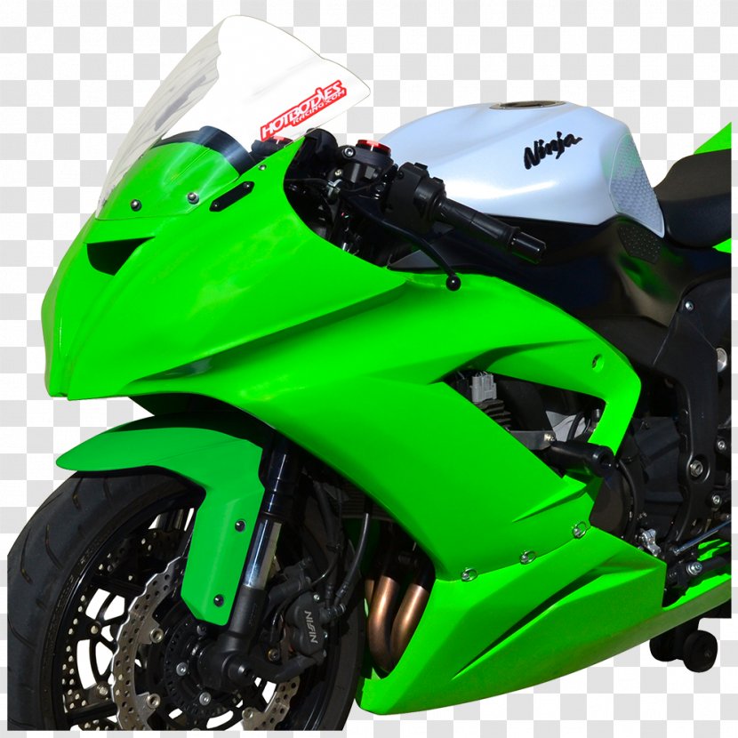Tire Exhaust System Motorcycle Fairing Ninja ZX-6R Transparent PNG