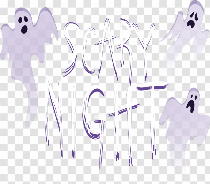 Illustration - Heart - Ghost Horror Night Transparent PNG