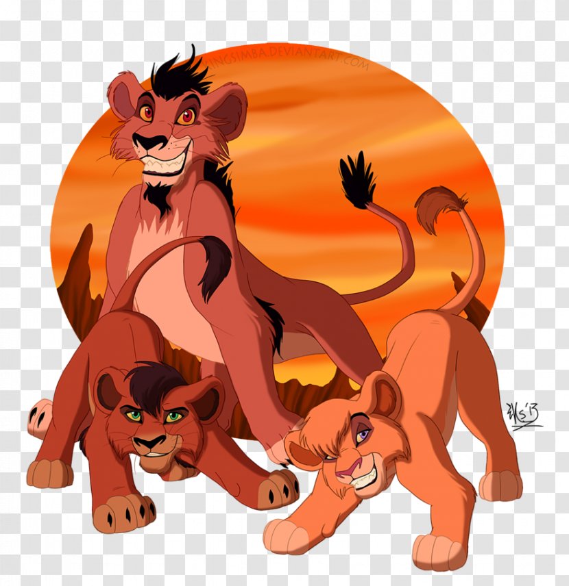 Nala Zira Simba Lion Scar - Fiction - Hyena Transparent PNG