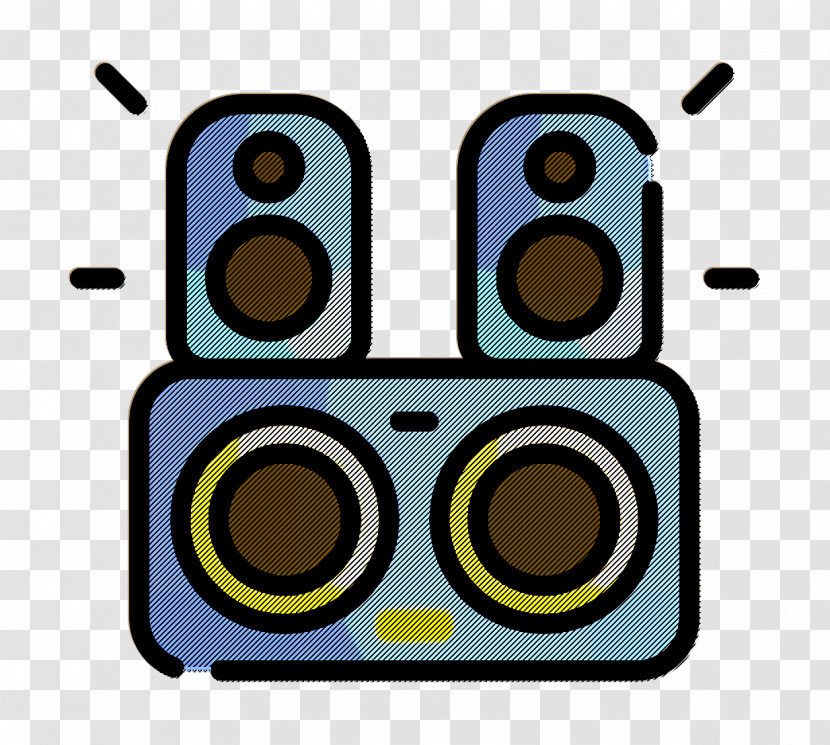 Speaker Icon Speakers Icon Night Party Icon Transparent PNG