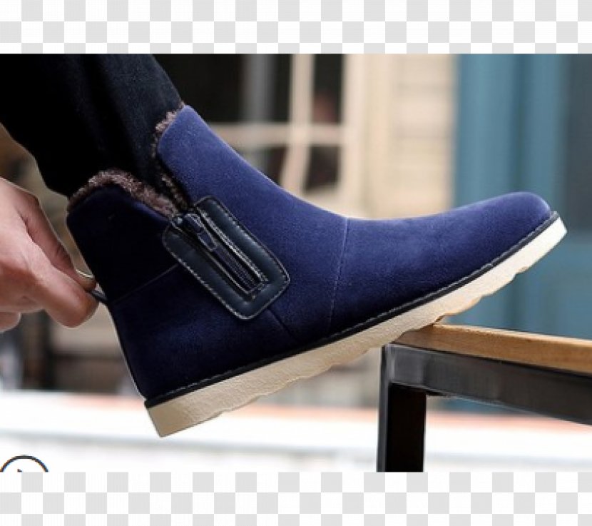Boot Shoe Cotton Winter Ankle - Sandal - Plus Thick Velvet Transparent PNG