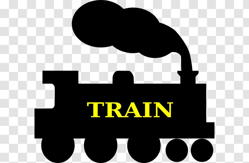 Train Silhouette Steam Locomotive Track Clip Art - Toy Trains Sets - Free Clipart Transparent PNG