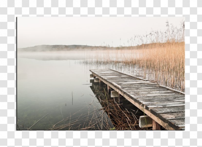 Glass Canvas Jetty Landscape - Water Resources Transparent PNG