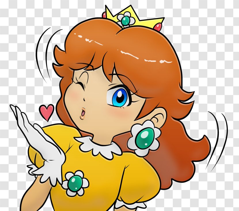 Princess Daisy Super Peach Luigi Mario Bros. - Flower Transparent PNG