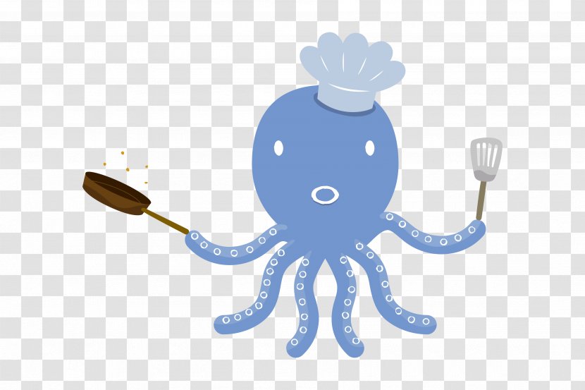 T-shirt Octopus Zazzle Chef - Octapus Transparent PNG