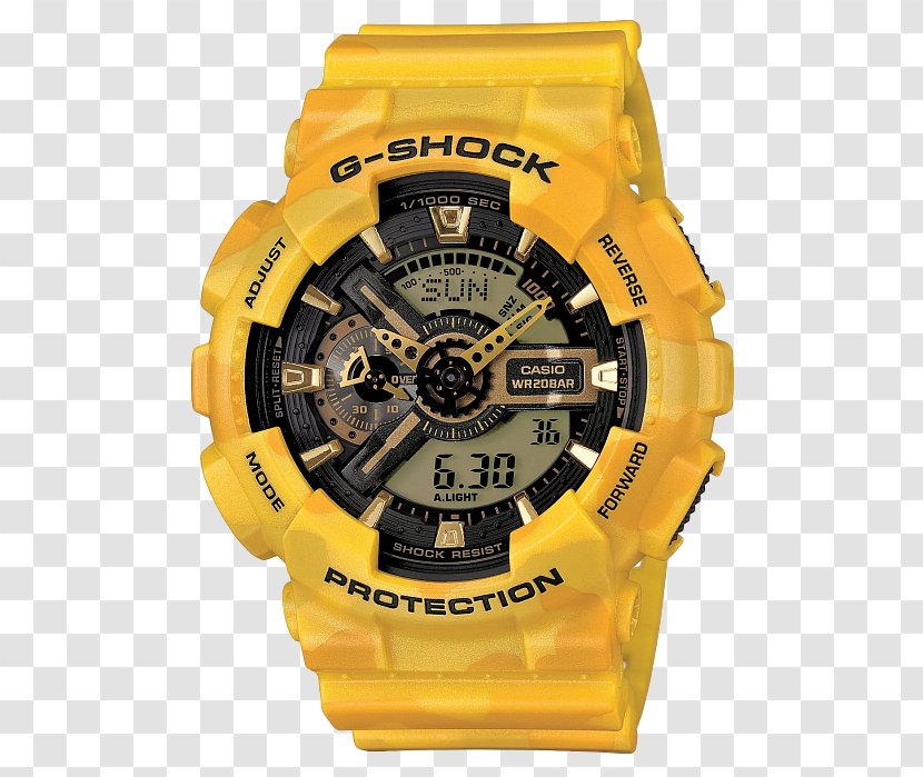 G-Shock Shock-resistant Watch Casio Clock - Accessory Transparent PNG