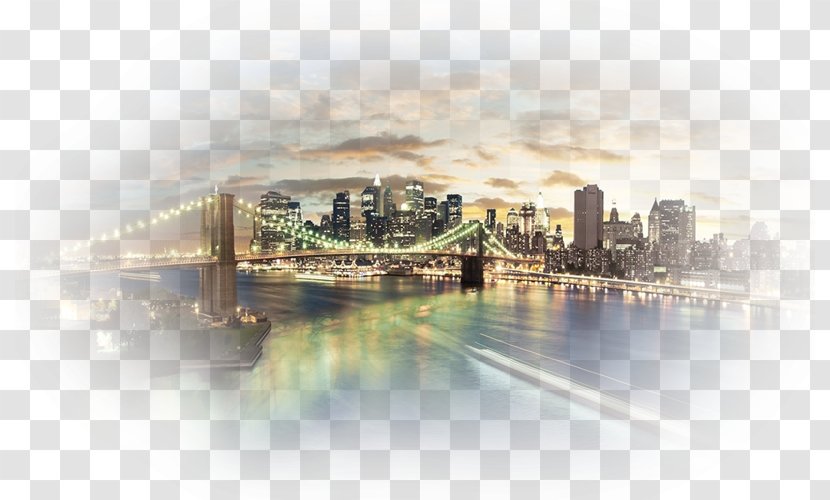 Brooklyn Bridge Desktop Wallpaper High-definition Television 1080p - Panorama Transparent PNG