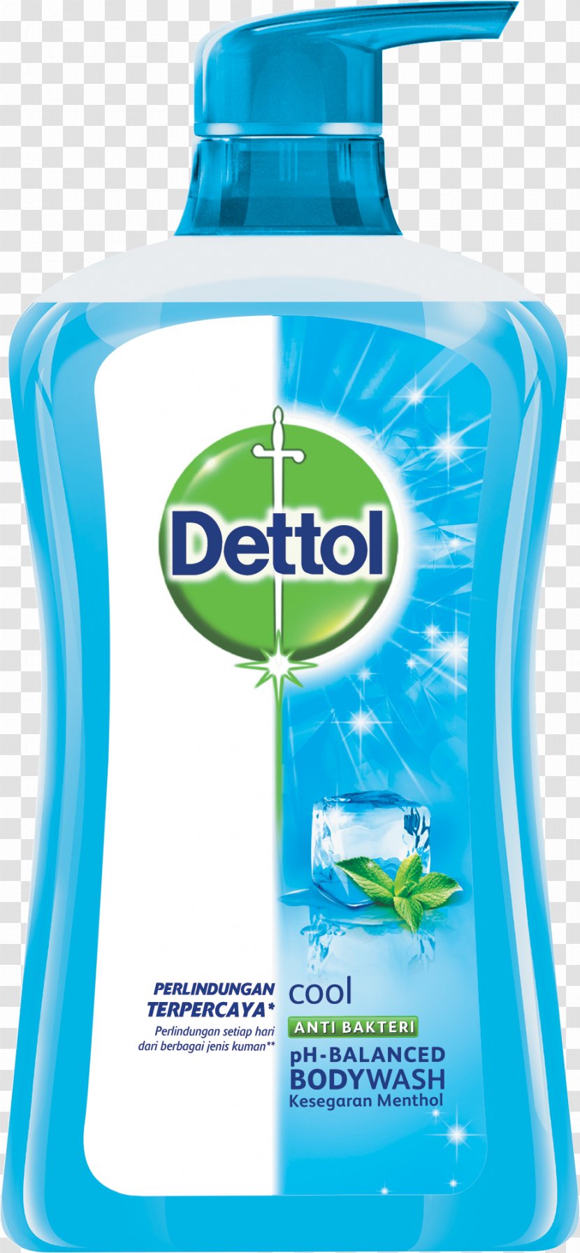 Shower Gel Dettol Anti Bacterial PH-Balanced Body Wash PH Balanced Cool 21.1 Oz / 625 Ml (Pack Of 2) Original - Liquid - Soap Transparent PNG