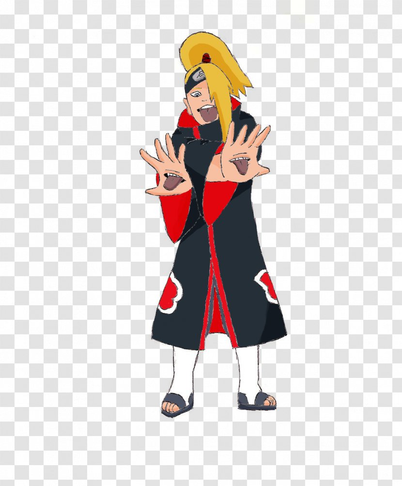 Deidara Sasuke Uchiha Akatsuki Yahiko Clan - Cartoon - Dd 214 Transparent PNG