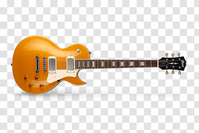 Cort Guitars Gibson Les Paul ES-335 Electric Guitar Cutaway - Heart Transparent PNG