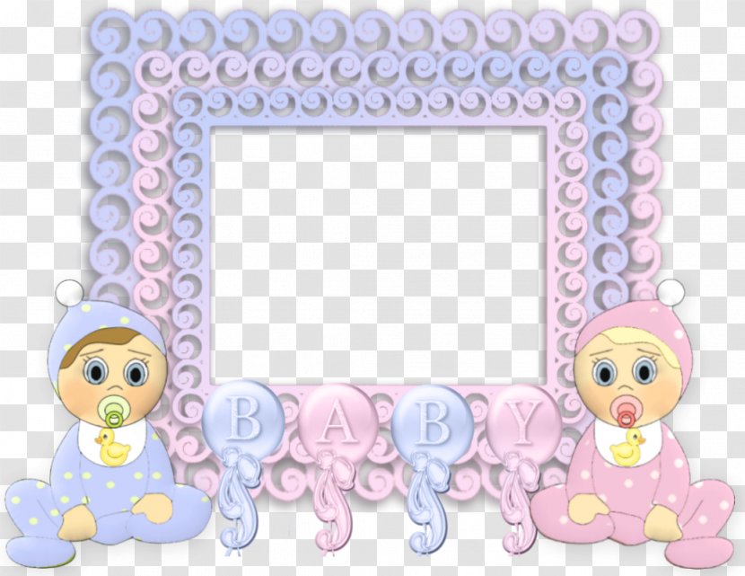 Picture Frames Infant Child Clip Art - Silhouette - Baby Shower Transparent PNG