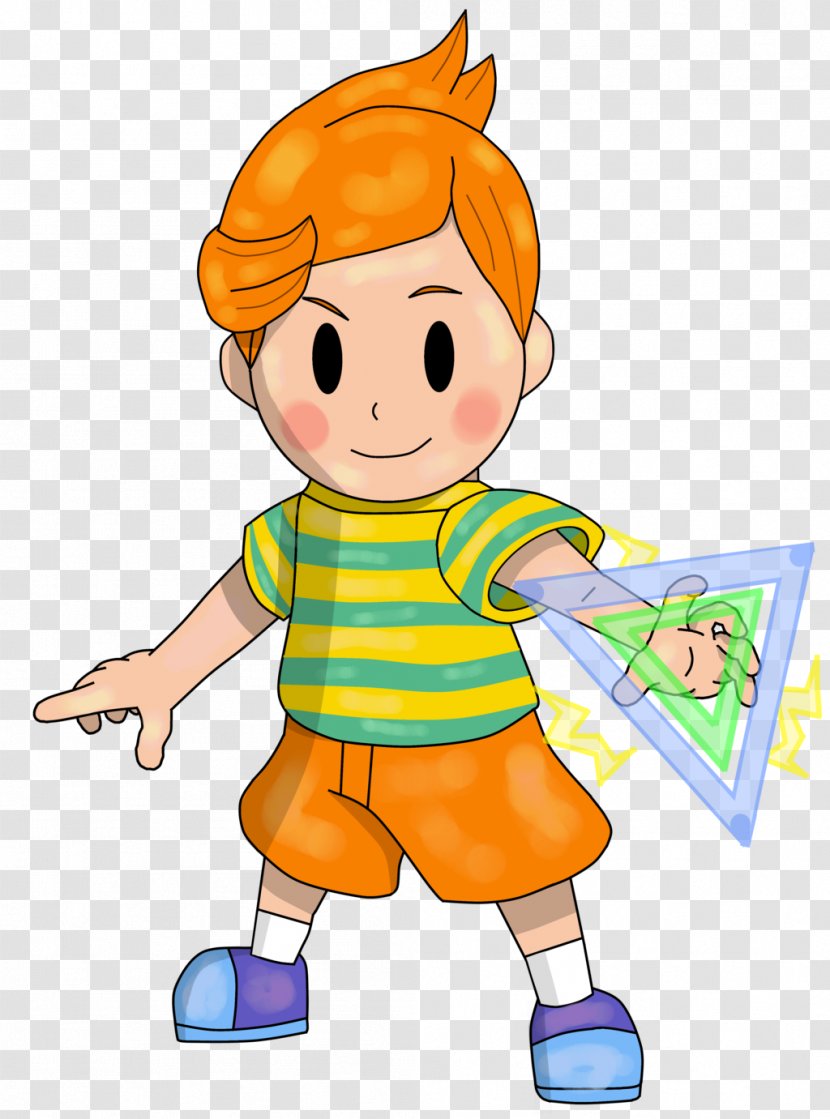 Mother 3 Claus Art Hinawa Male - Artwork - Yellow Transparent PNG