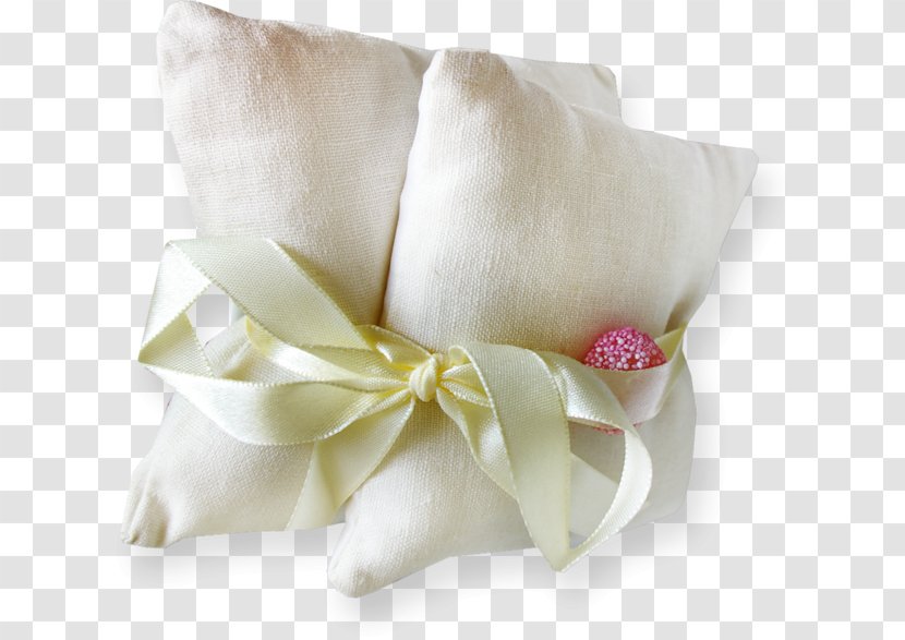 Throw Pillow Wedding Ring Cushion Petal Cut Flowers - Textile - White Transparent PNG