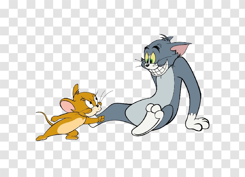 Tom Cat And Jerry Cartoon - Art Transparent PNG