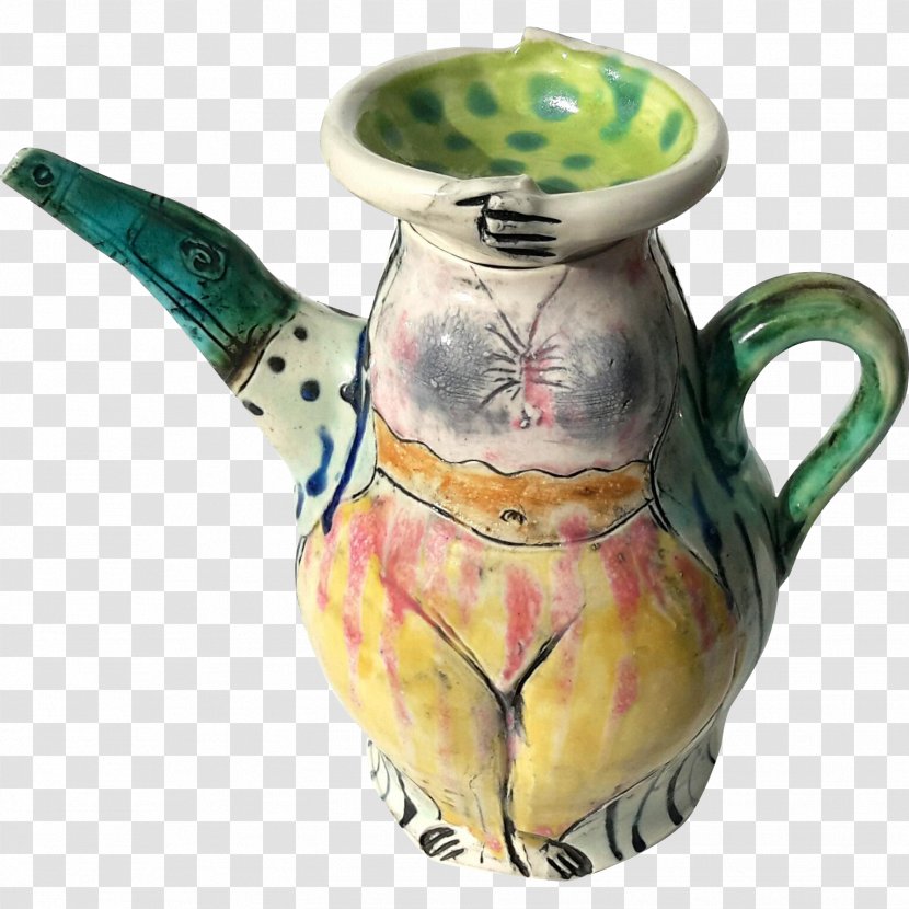 Jug Pottery Ceramic Vase Pitcher Transparent PNG