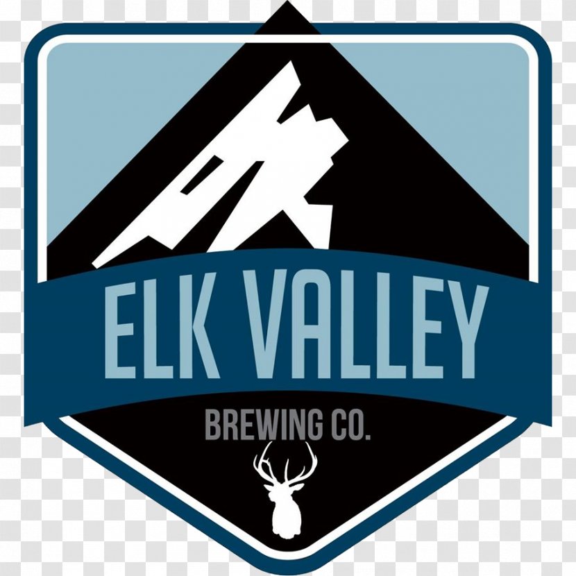 Elk Valley Brewing Company Brewery Logo Emblem Ale - Oklahoma - OMB Beer Garden Transparent PNG
