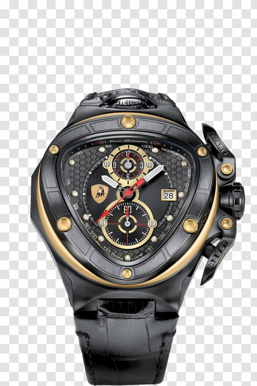 Chronograph Lamborghini Watch Amazon.com Swiss Made Transparent PNG