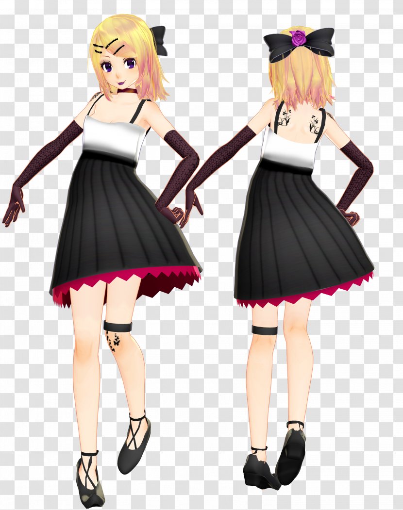 Kagamine Rin/Len Vocaloid MikuMikuDance Hatsune Miku: Project DIVA 2nd - Flower - Miku Transparent PNG