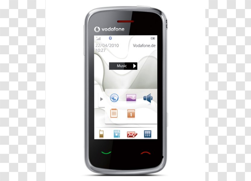 Feature Phone Smartphone Vodafone 547 Cellular Network - Technology Transparent PNG