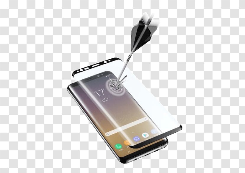 Samsung Galaxy S8 Note 8 S9+ Glass Telephone - Smartphone Transparent PNG