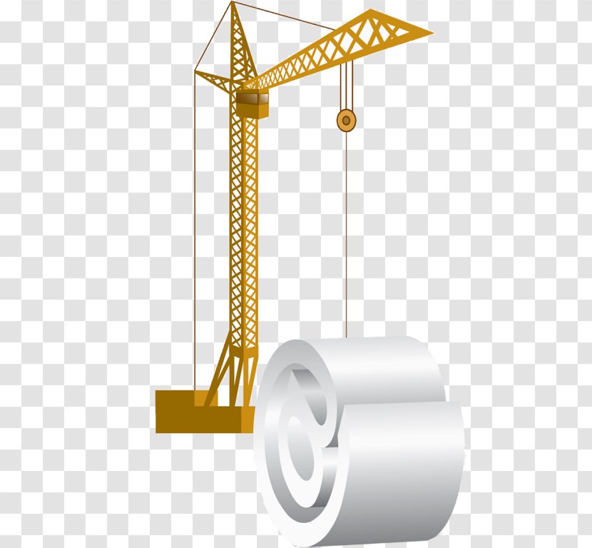 Crane Logo Architectural Engineering - Yellow Transparent PNG