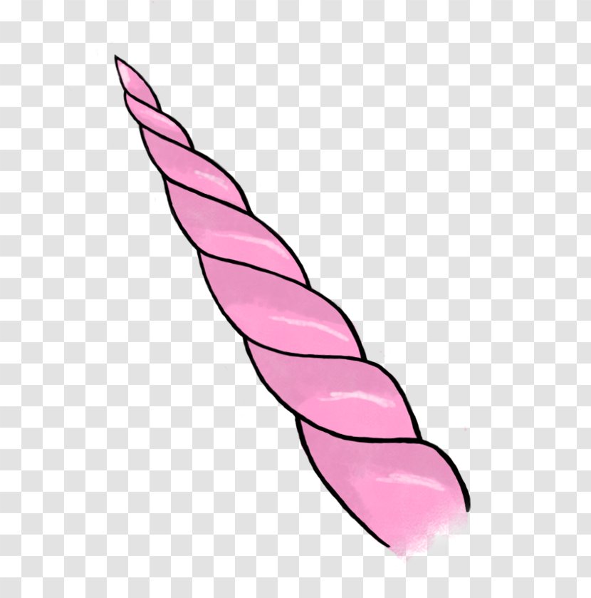 Unicorn Horn Clip Art - Pink - Fashion Eyelashes Transparent PNG