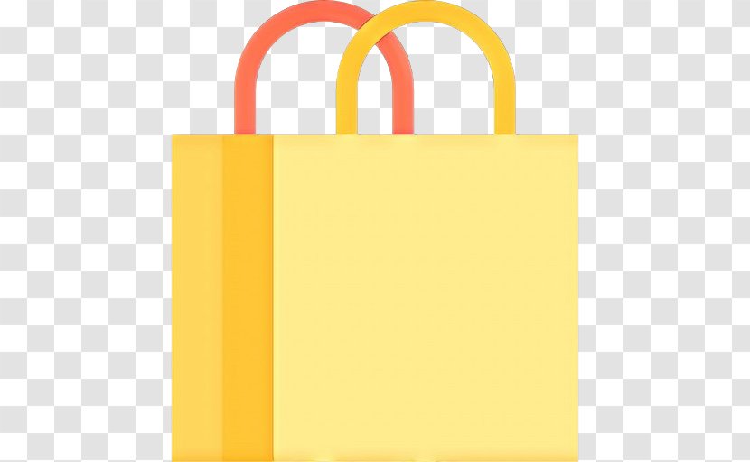 Shopping Bag - Yellow - Paper Transparent PNG