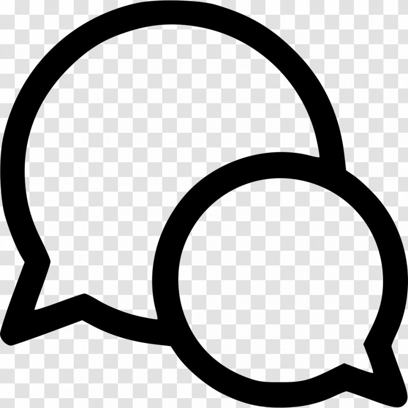 Clip Art Text Speech Balloon - Rim - Chat Icon Transparent PNG