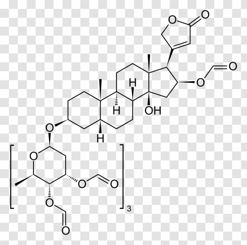 Ouabain Liquid Crystal Cholesteryl Benzoate Molecule Cholesterol - Auto Part - Skeletal Vector Transparent PNG