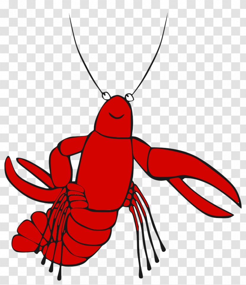 Lobster Clip Art - Pollinator Transparent PNG
