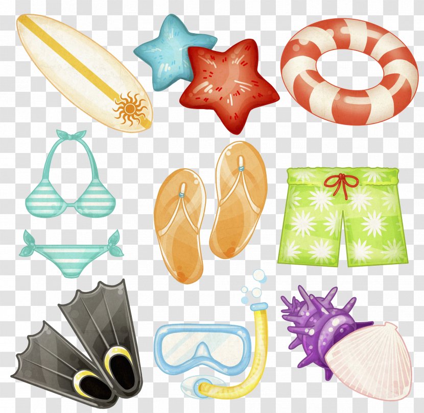 Beach Swimming Clip Art - Electronic System For Travel Authorization - Supplies Collection Transparent PNG