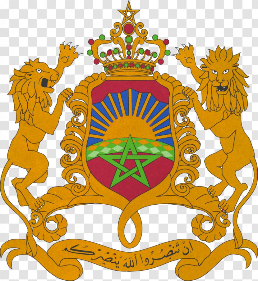Coat Of Arms Morocco Flag Royal The United Kingdom - Crest - Zoro Transparent PNG