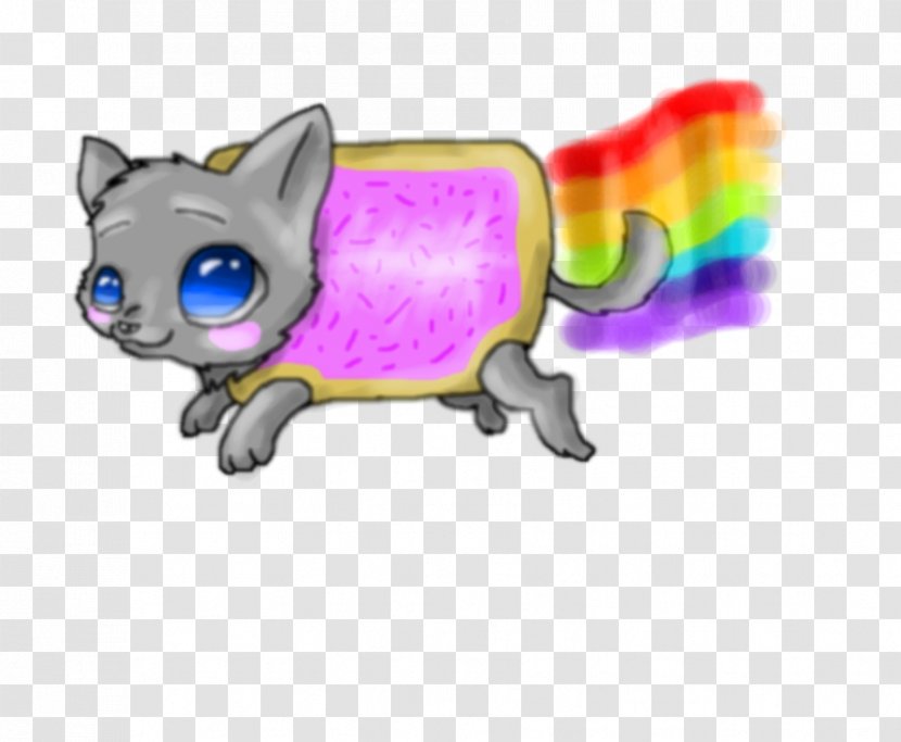 Whiskers Kitten Nyan Cat Clip Art - Watercolor Transparent PNG