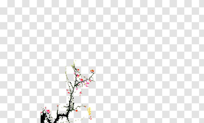 Plum Blossom Clip Art - Cherry - Flower Transparent PNG