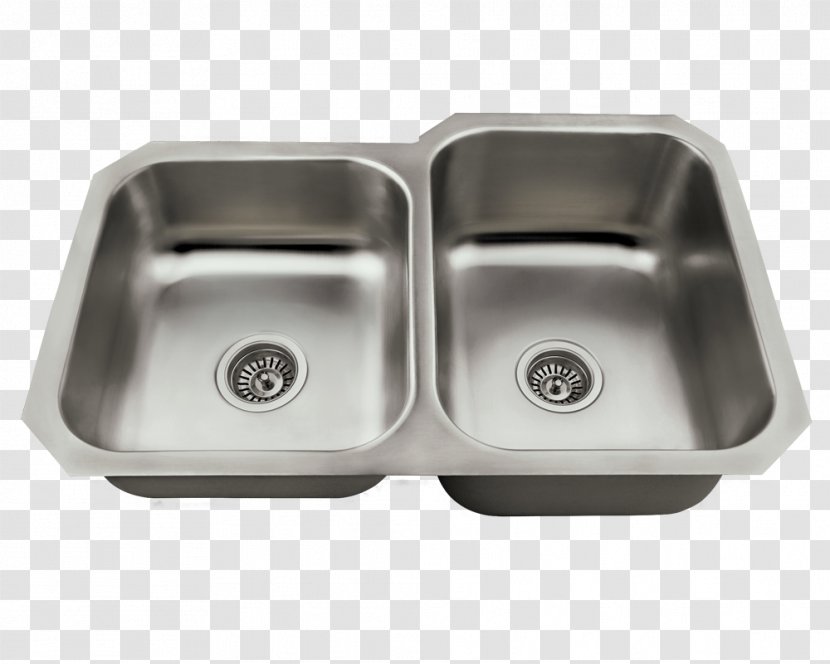 Kitchen Sink Stainless Steel Brushed Metal Universal Marble & Granite Inc Transparent PNG