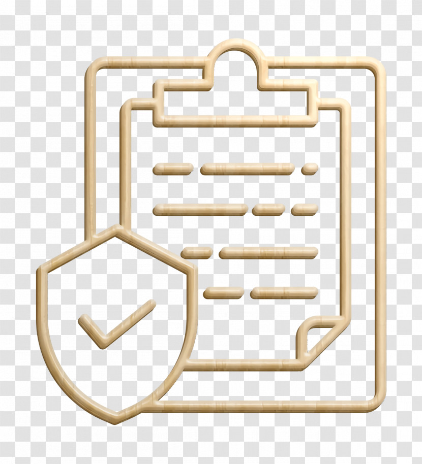 Contract Icon Security Icon Documents Icon Transparent PNG