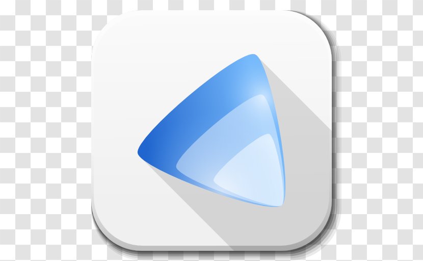 Blue Angle Font - Apps Trimage Transparent PNG