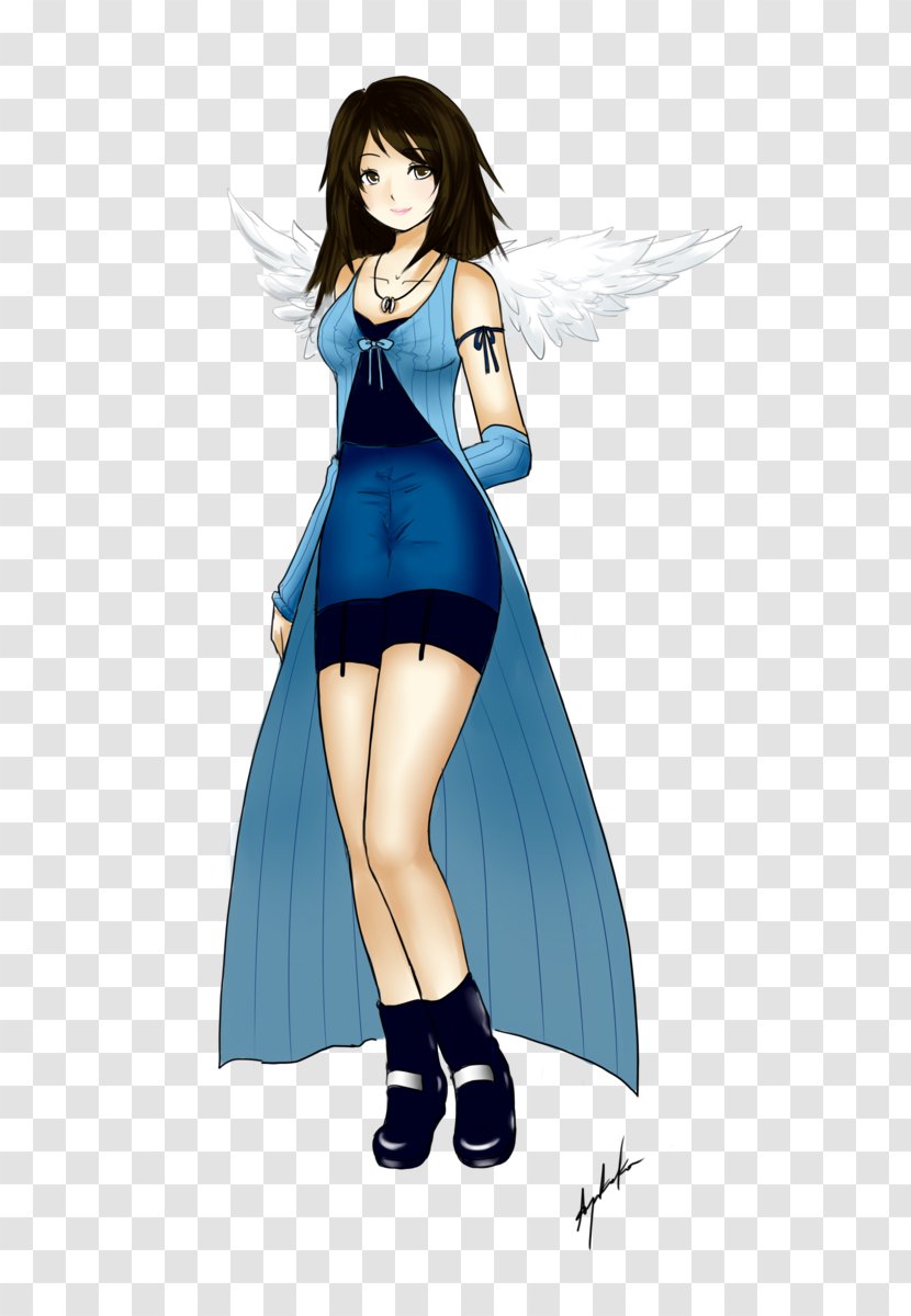 Final Fantasy VIII Rinoa Heartilly Squall Leonhart Gunblade Wiki - Silhouette - Fantsy Transparent PNG