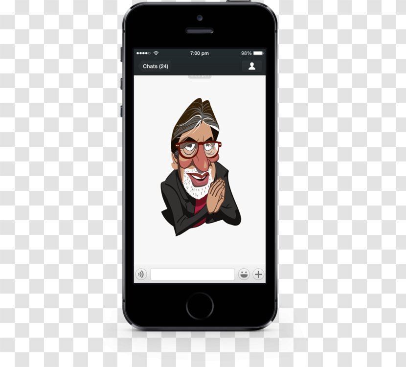 Feature Phone Smartphone Handheld Devices Portable Media Player IPhone - Mobile - Amitabh Bacchan Transparent PNG