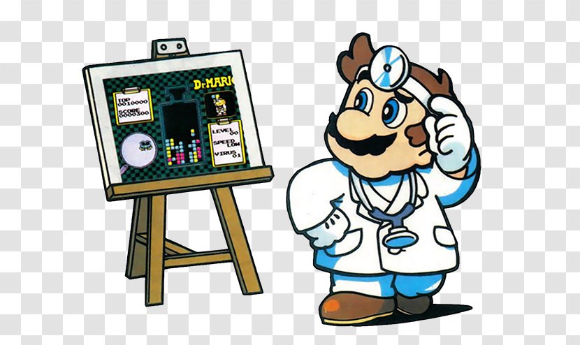 Dr. Mario Video Games Tennis Nintendo Entertainment System - Technology - Sanrio Transparent PNG