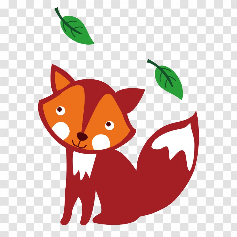 Alphabet Letter F Illustration - Fictional Character - Red Fox Transparent PNG