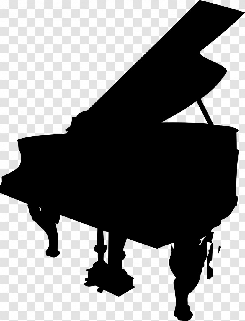 Grand Piano Silhouette Clip Art - Heart Transparent PNG