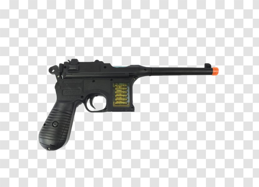 Mauser C96 Luger Pistol Weapon Transparent PNG