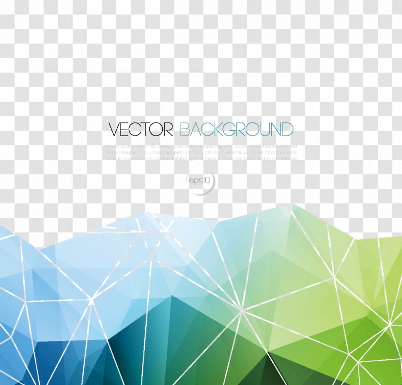Fashion Colorful Personality Background - Green - Yellow Transparent PNG
