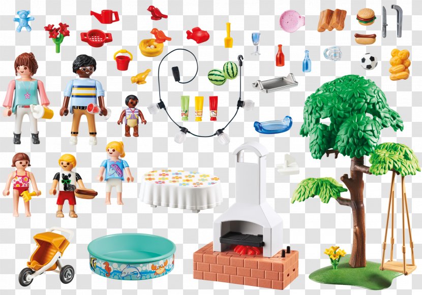 Playmobil Housewarming Party Barbecue Asteroids-2D - Swing Transparent PNG