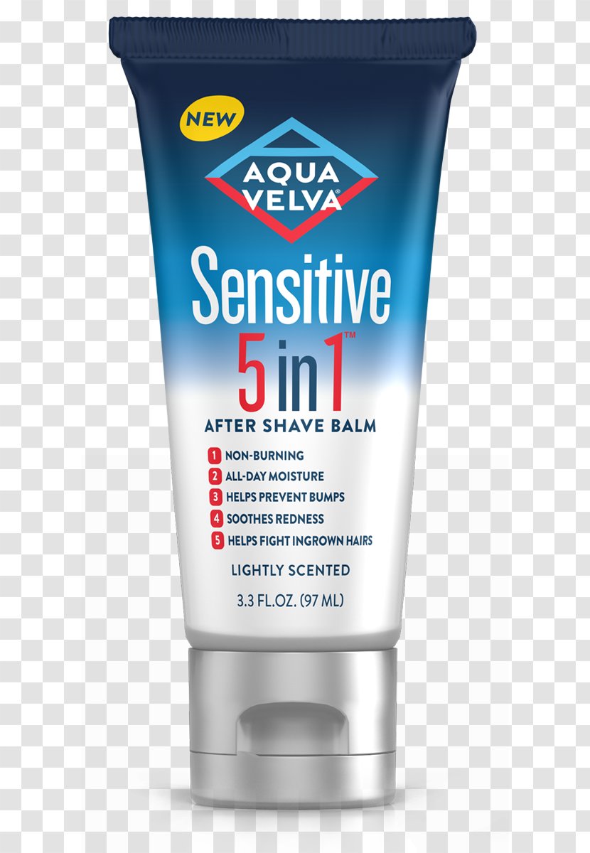 Lip Balm Aqua Velva Aftershave Shaving Perfume - Liniment Transparent PNG